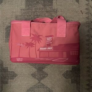 Trader Joe's Pink Mini Insulated Bag